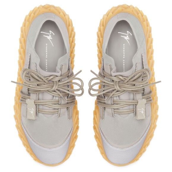 giuseppe zanotti BNIB textured sole suede lowtops - Picture 5 of 12